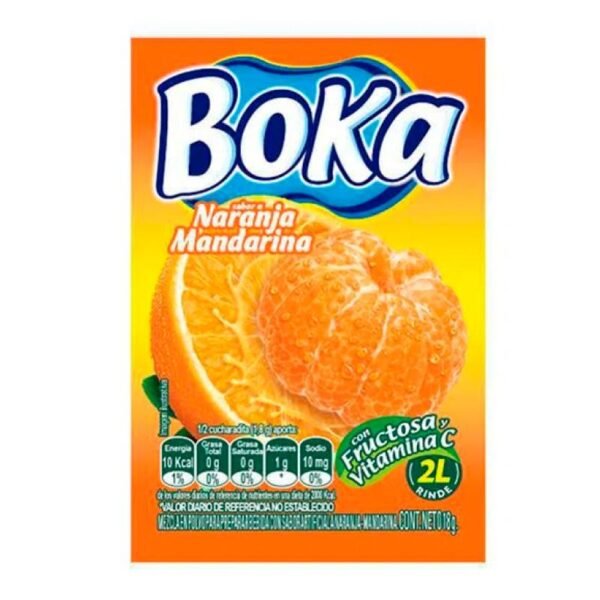 REFRESCO BOKA 18G 2L MANDARINA