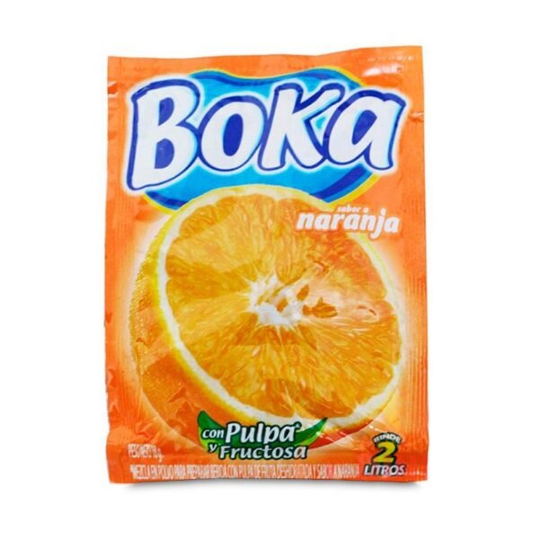 REFRESCO BOKA 18G 2L NARANJA