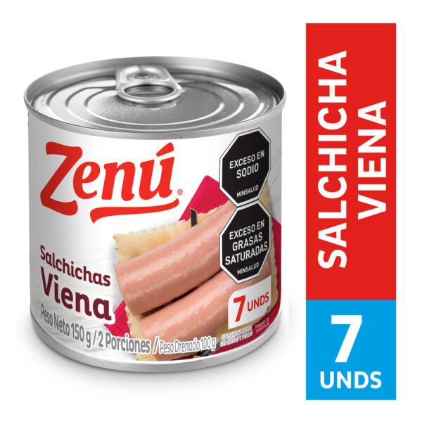 ZENU SALCHICHA VIENA x150G