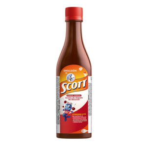 Emulsión Scott Cereza
